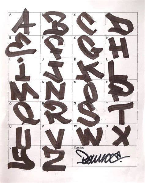 Graffiti Letters: 61 Artists Share Styles .